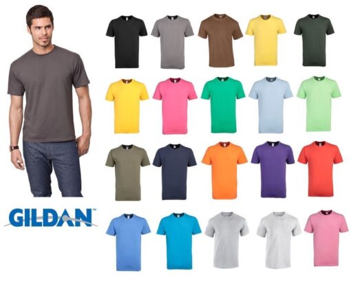 Kaos Polos Gildan Softstyle