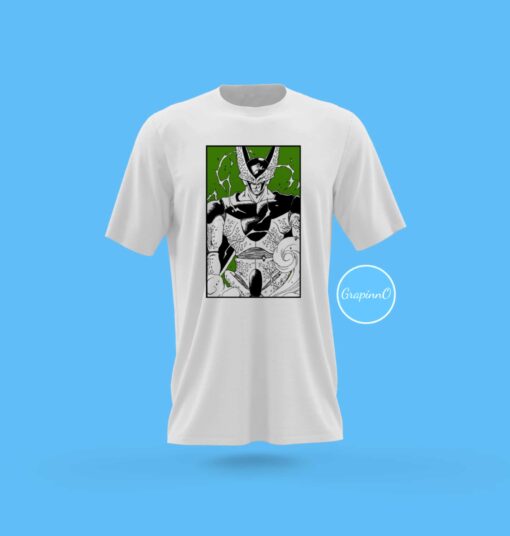 Dragonball Cell Villain Perfect Form Tshirt